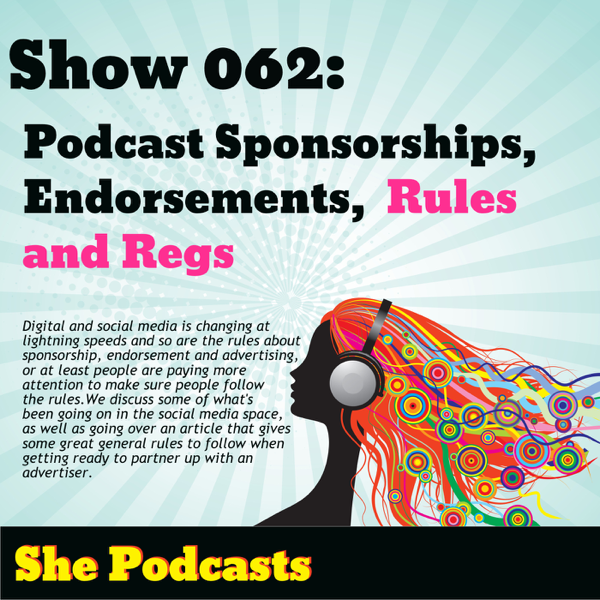 062 Podcast Endorsements, Sponsorships, Rules And Regs