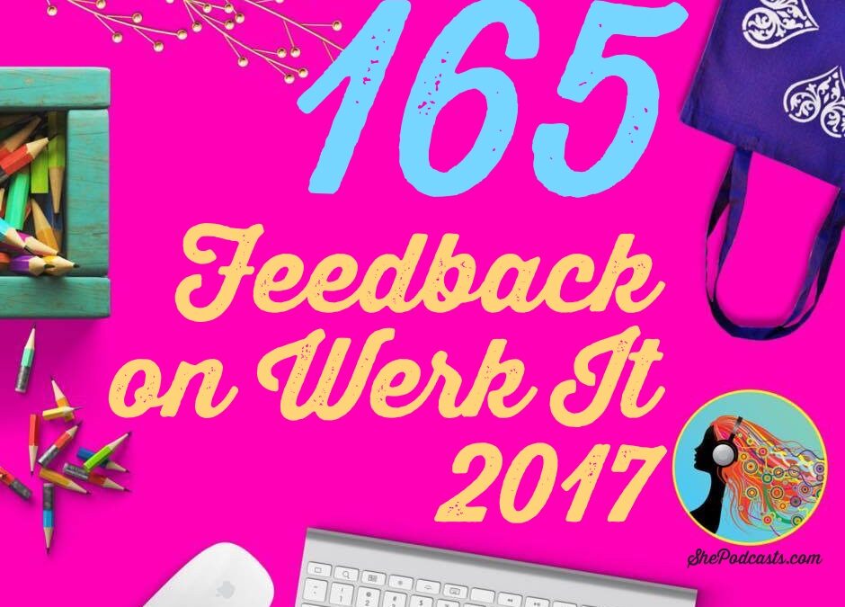 165 Feedback on Werk It 2017