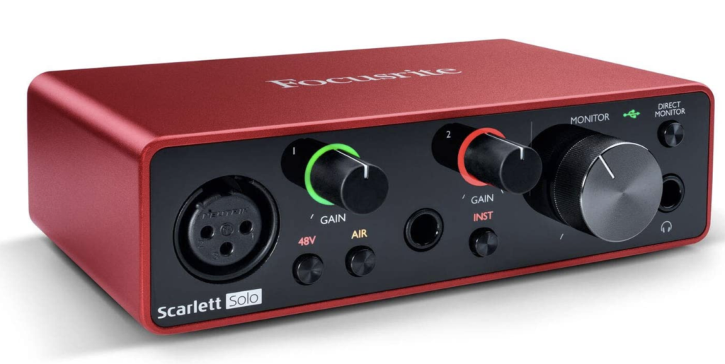 Scarlett 2i2 3rd Gen 2-in, 2-out USB Audio Interface