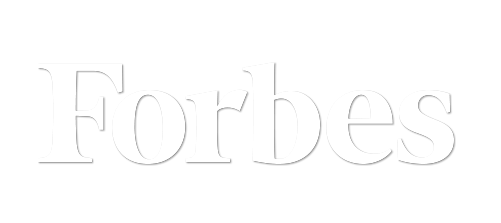 Forbes Logo white